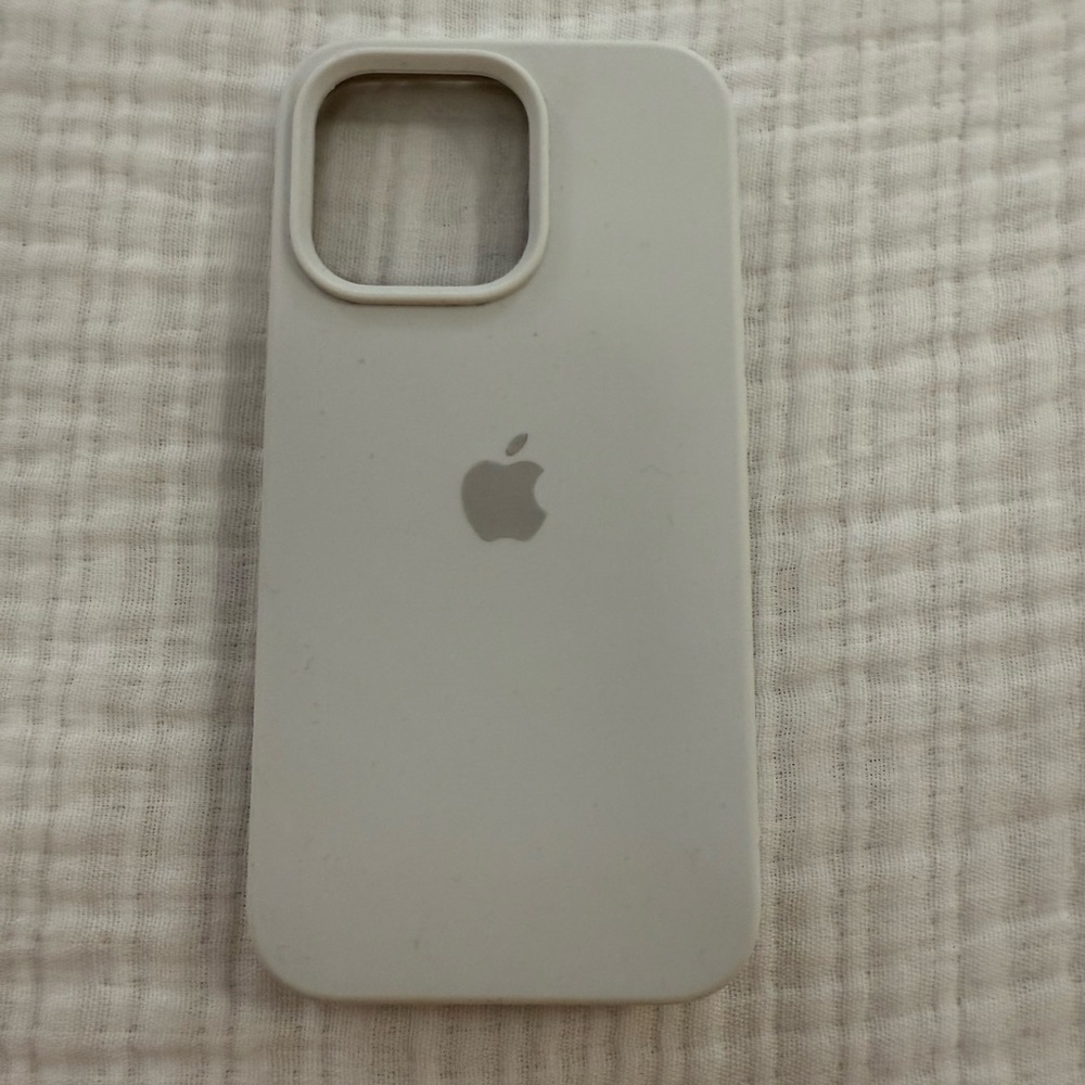 Apple Gray Silicone Case for iPhone